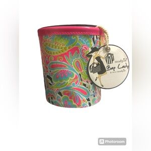 NWT Mudpie Wild Paisley Cozie with Zipper 2010